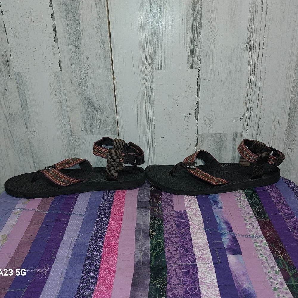 Teva Black and Brown Sandals - Picture 5 of 8